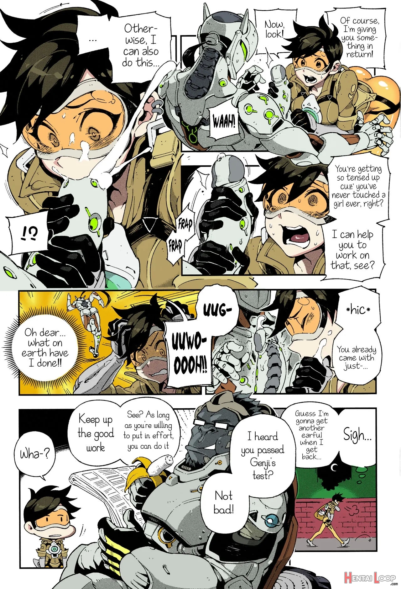 Overtime!! Overwatch Fanbook Vol. 1 - Colorized page 6