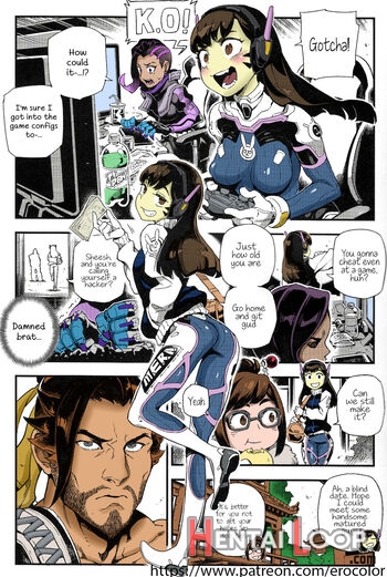 Overtime!! Overwatch Fanbook Vol. 2 - Colorized page 2