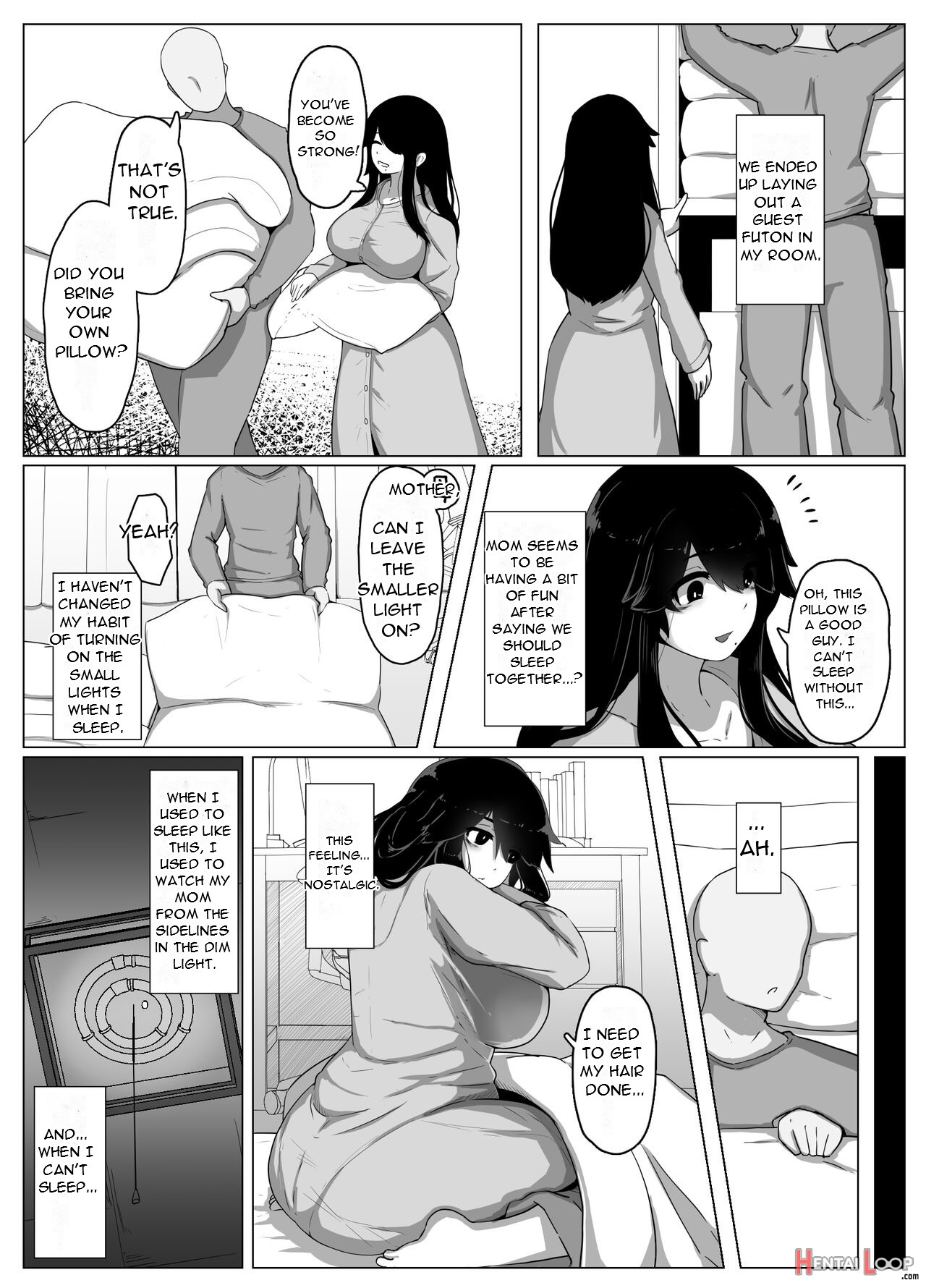 Oyasumi, Okaa-san I - Good Night, Mom I page 18