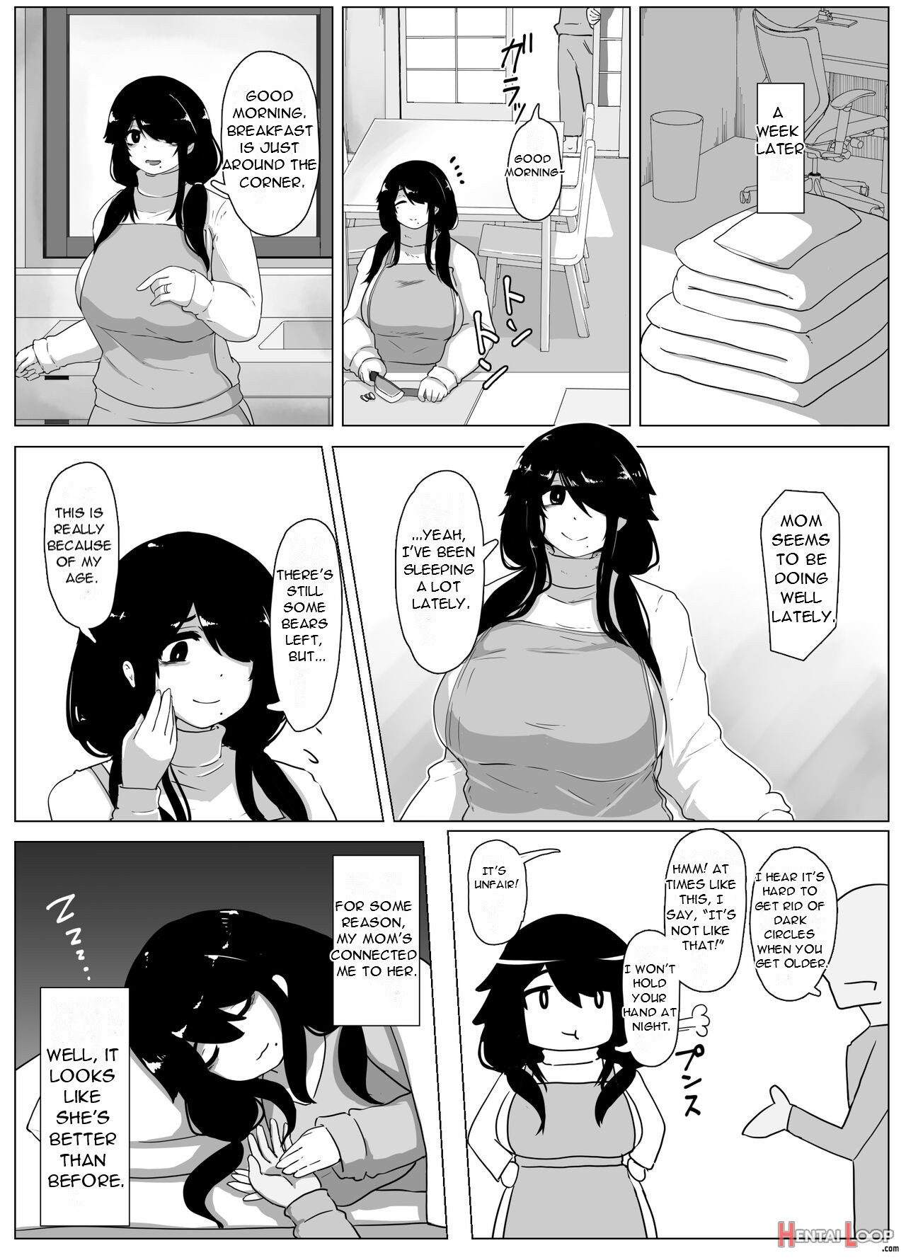 Oyasumi, Okaa-san I - Good Night, Mom I page 20