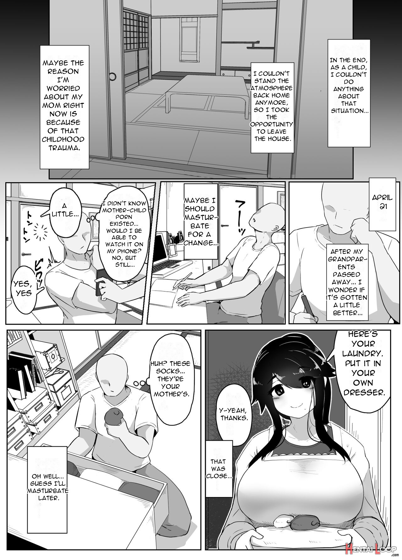 Oyasumi, Okaa-san I - Good Night, Mom I page 31