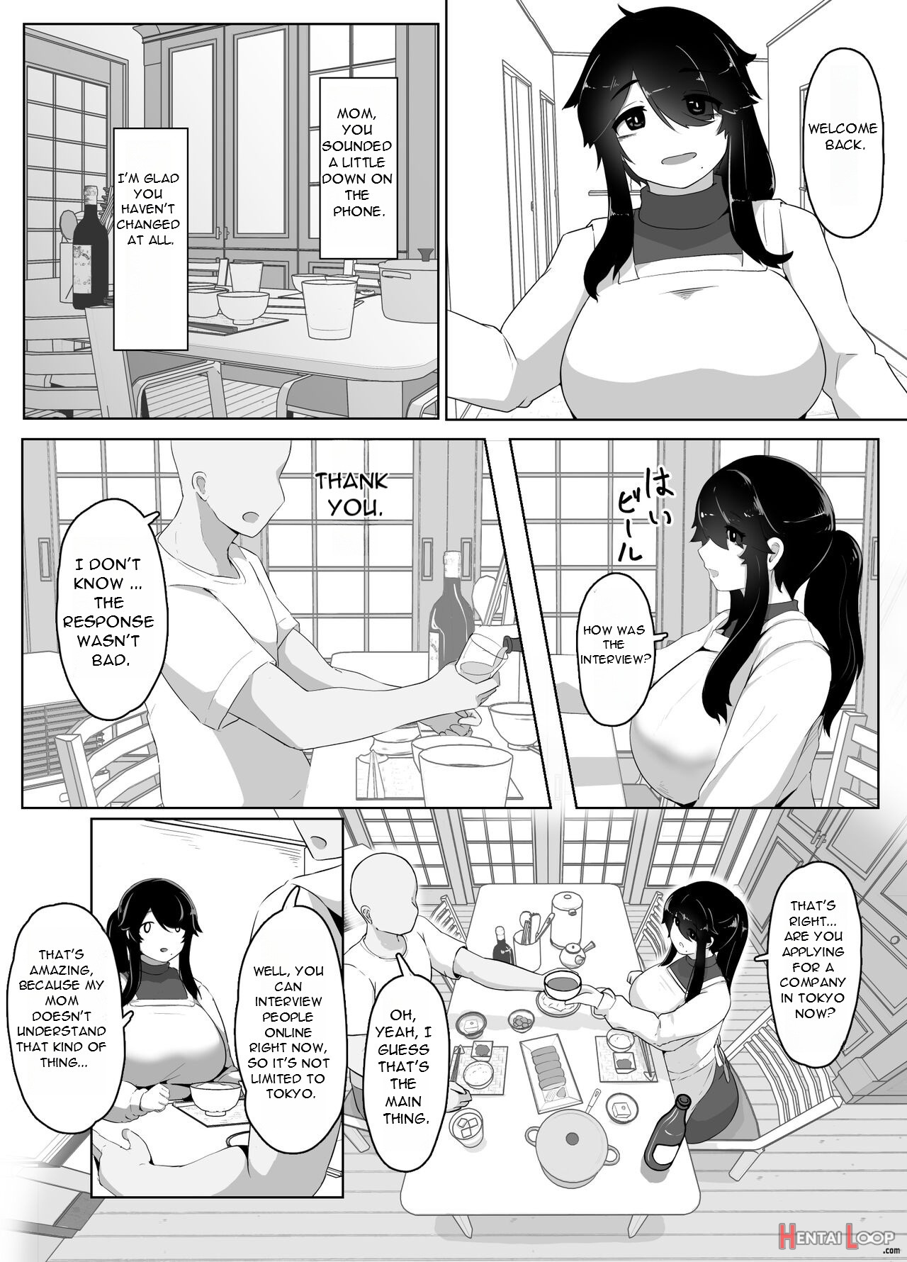 Oyasumi, Okaa-san I - Good Night, Mom I page 40