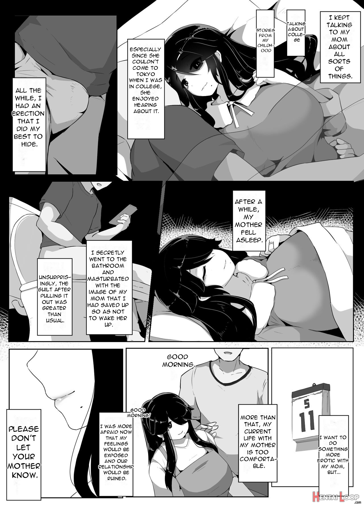 Oyasumi, Okaa-san I - Good Night, Mom I page 49