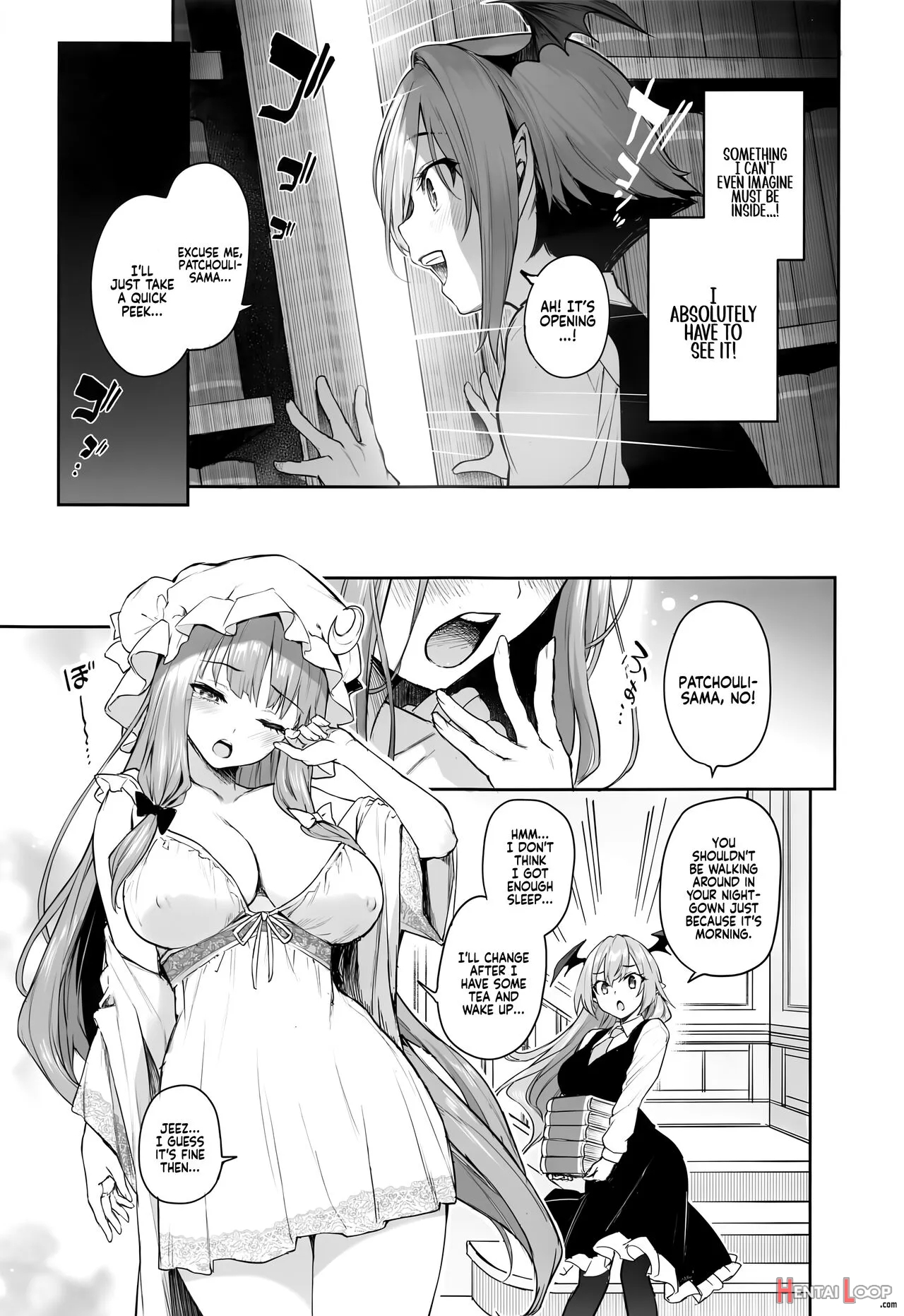 Patchouli-sama To Himitsu No Heya - Decensored page 4