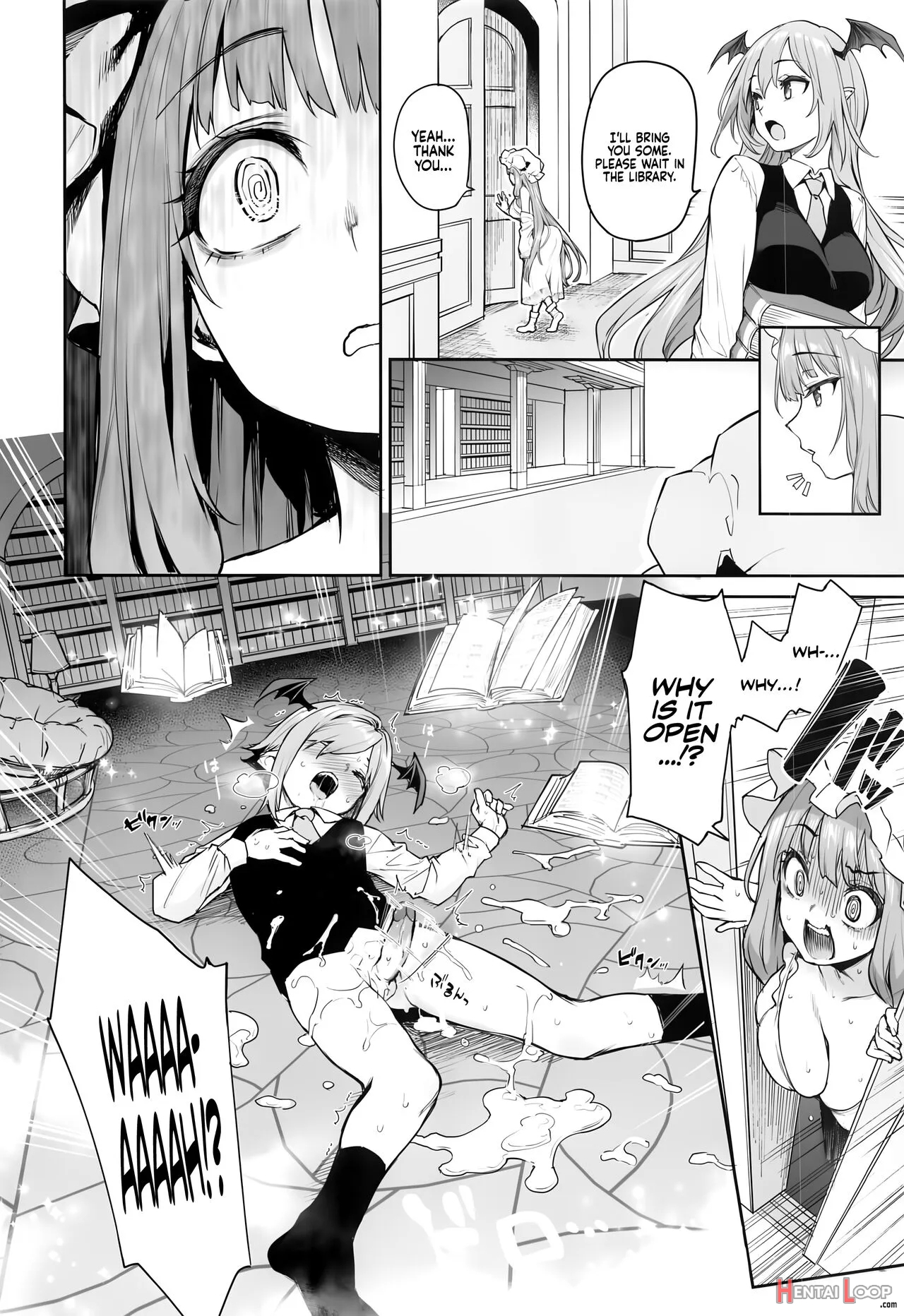 Patchouli-sama To Himitsu No Heya - Decensored page 5