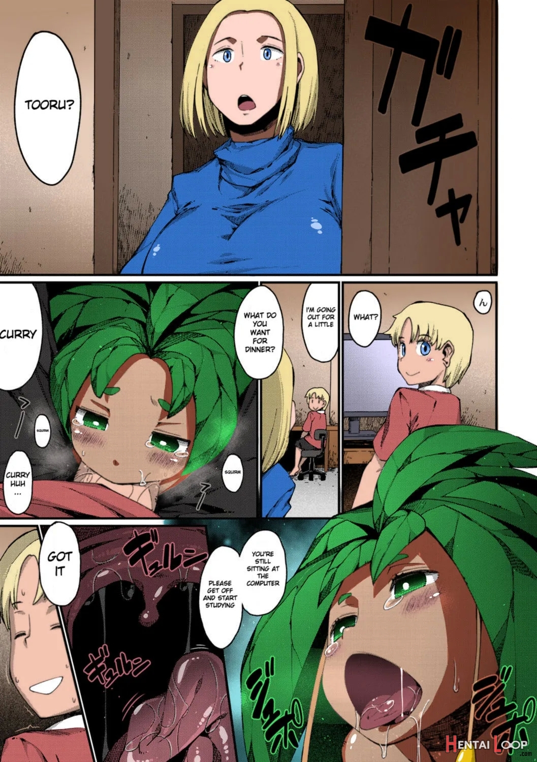 Pc Shita No Mandragora-chan! - Colorized page 7