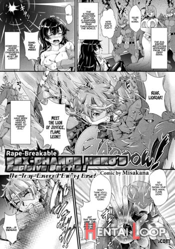 Rape-breakable Sex Change Hero's Decisive Battle! The Trap Covered Enemy Base! page 1