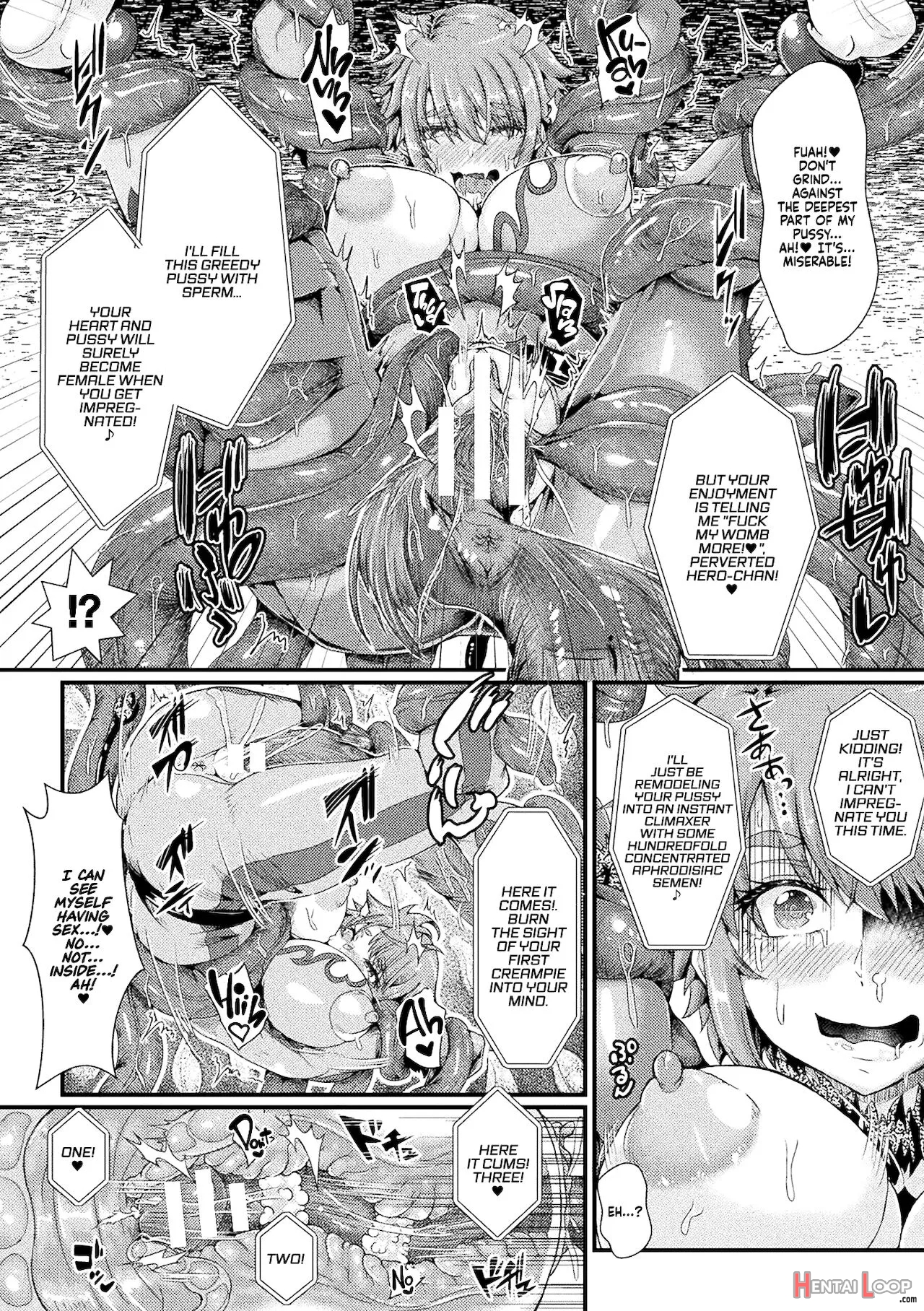 Rape-breakable Sex Change Hero's Decisive Battle! The Trap Covered Enemy Base! page 12