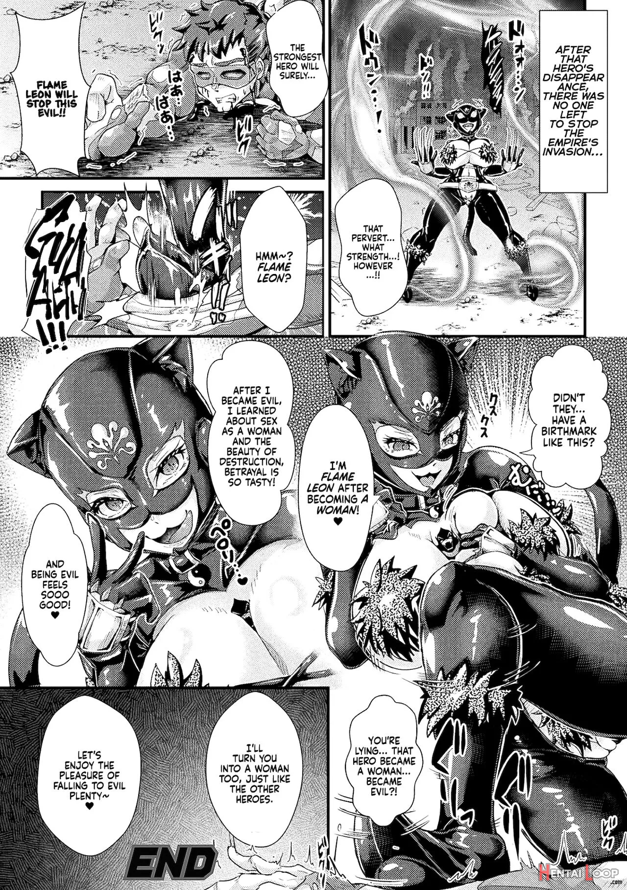 Rape-breakable Sex Change Hero's Decisive Battle! The Trap Covered Enemy Base! page 20