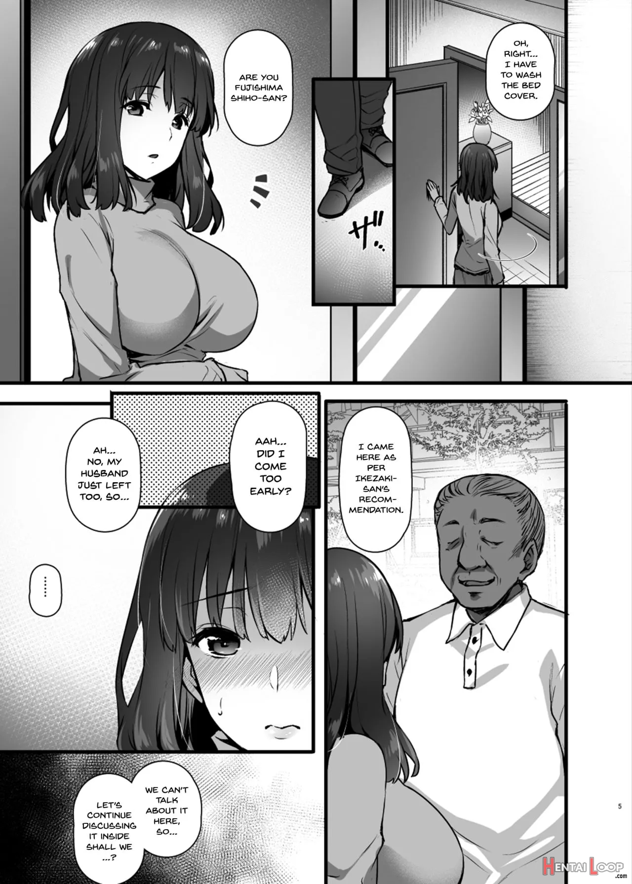 Rental Tanetsuke Oji-san 2 ~hitozuma To Tanetsuke Oji-san No Ikkagetsu Yarimakuri Seikatsu~ page 4