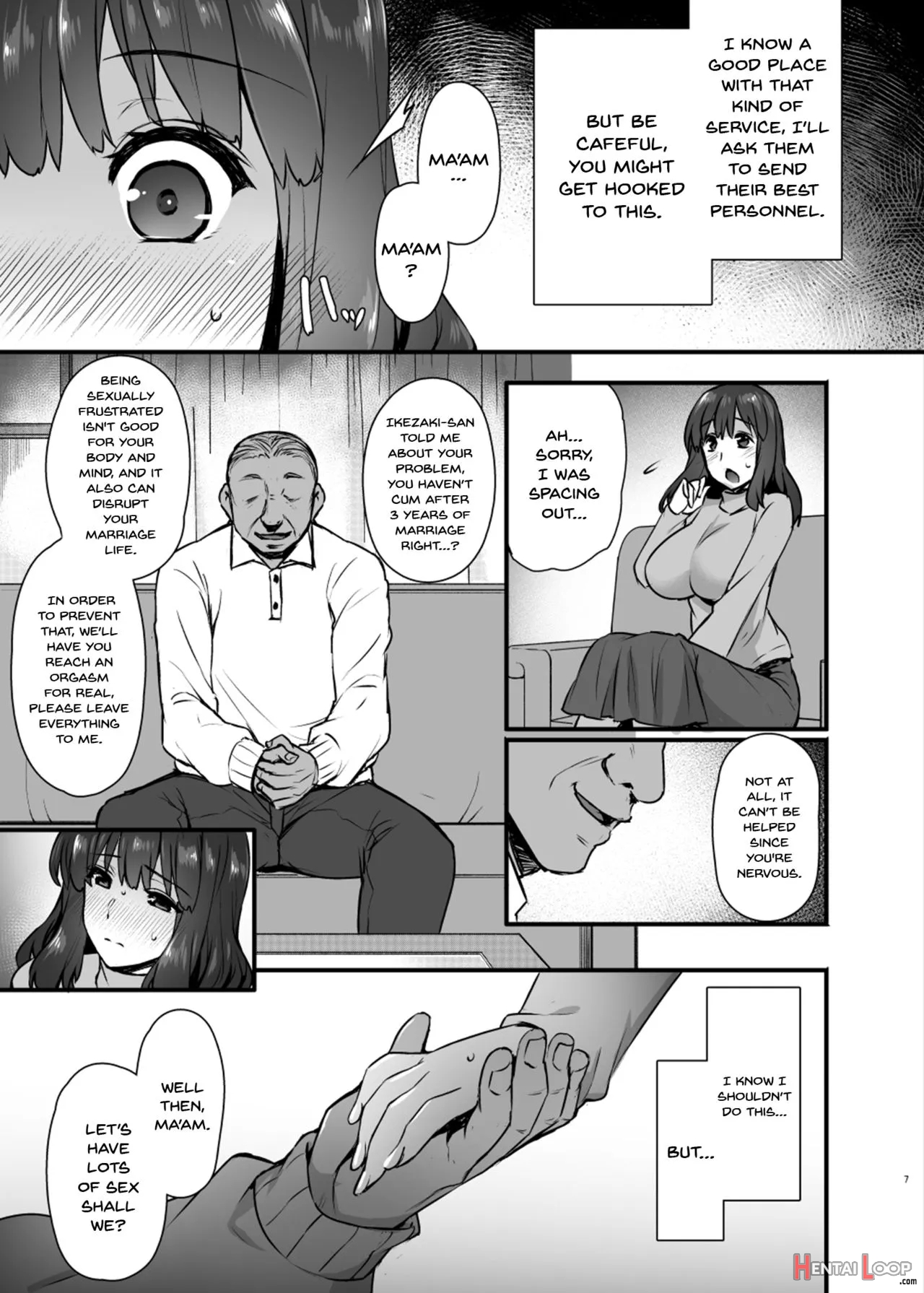 Rental Tanetsuke Oji-san 2 ~hitozuma To Tanetsuke Oji-san No Ikkagetsu Yarimakuri Seikatsu~ page 6