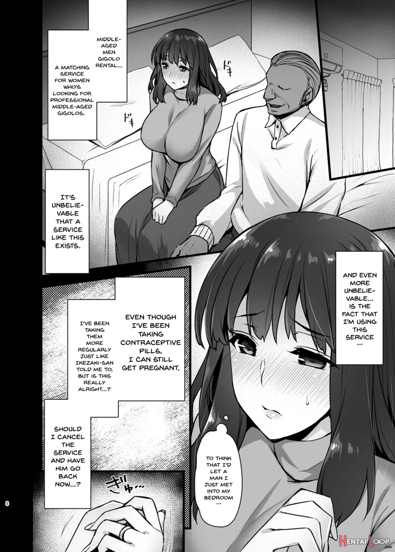 Rental Tanetsuke Oji-san 2 ~hitozuma To Tanetsuke Oji-san No Ikkagetsu Yarimakuri Seikatsu~ page 7