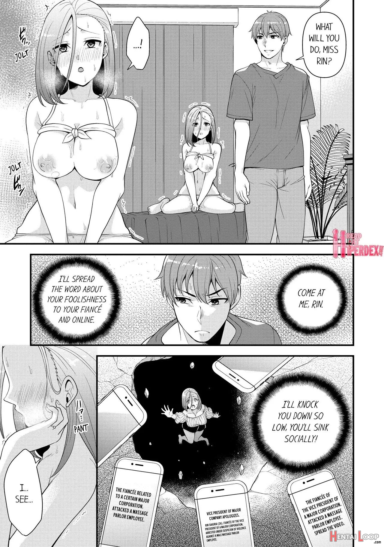 Revenge Massage: Moan More & Beg For Me! page 25