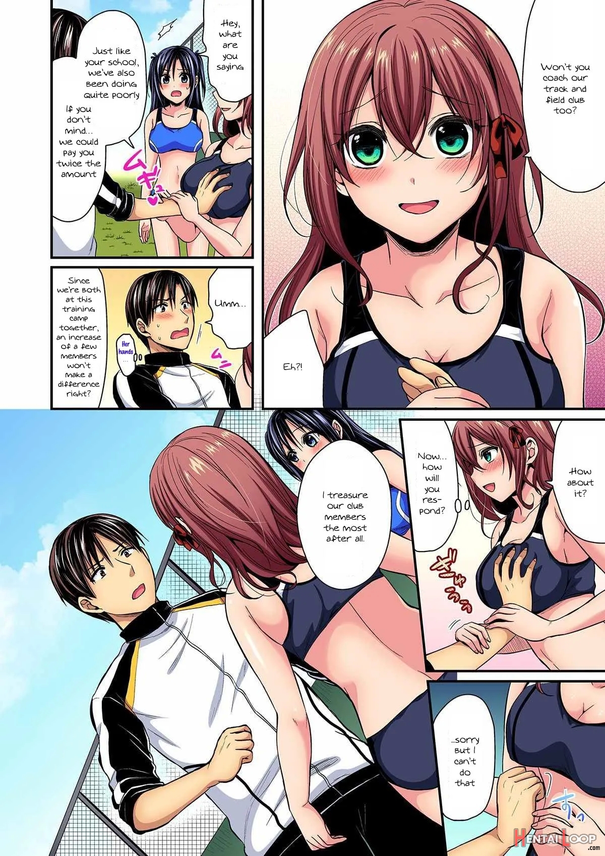 Rikujoubuin To Asedaku Ecchi ~ Coach! Shidou Shite Kudasai! (9) page 5