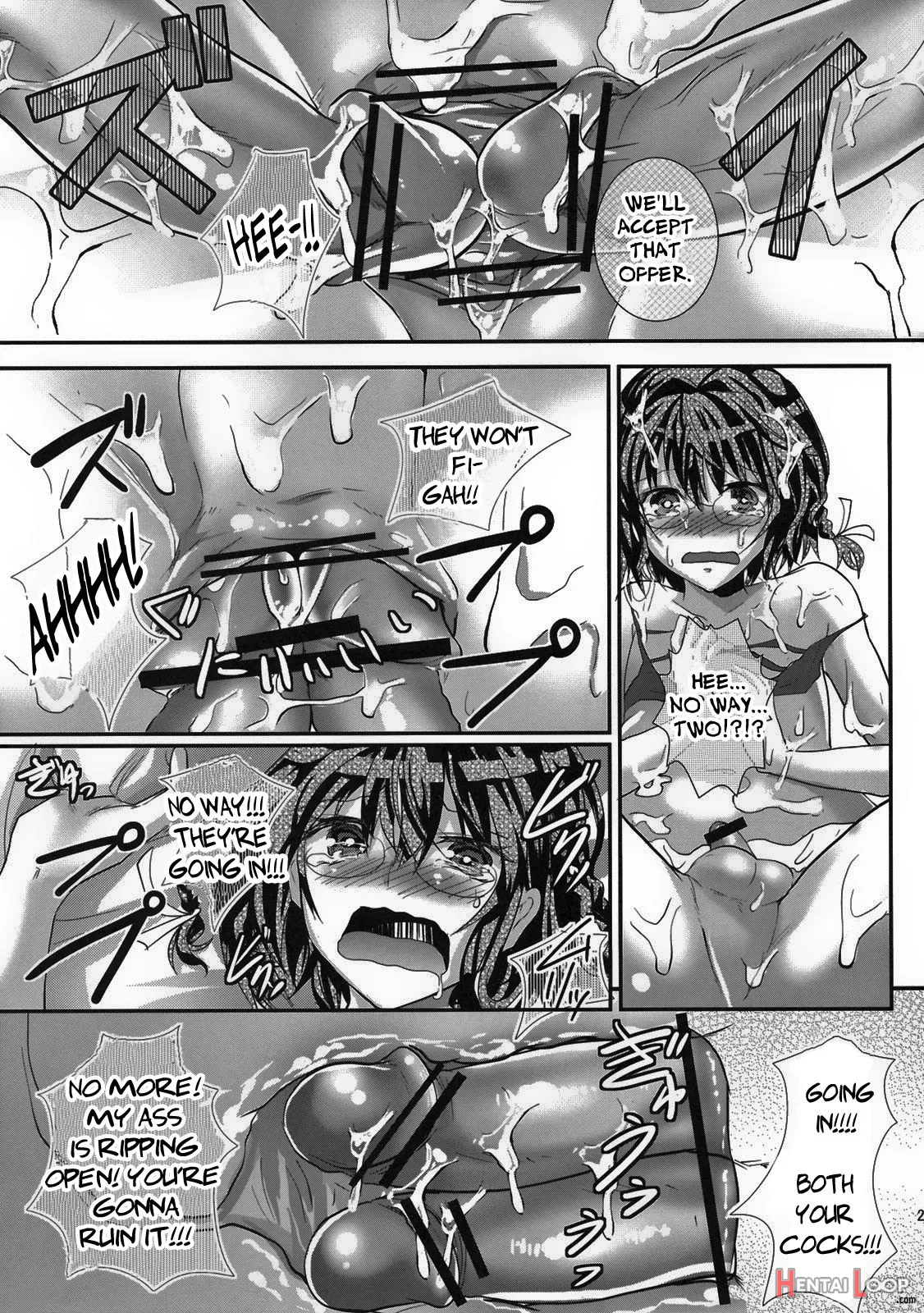 Rinkan Fuck!! Josou Shounen Monzetsu Rape!! page 23