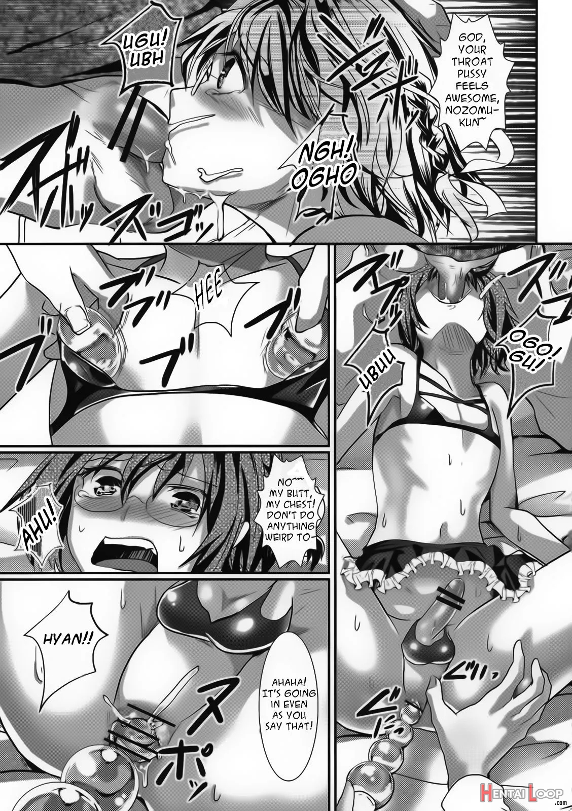 Rinkan Fuck!! Josou Shounen Monzetsu Rape!! page 9