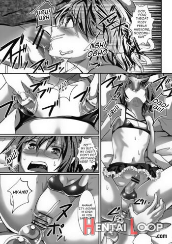 Rinkan Fuck!! Josou Shounen Monzetsu Rape!! page 9
