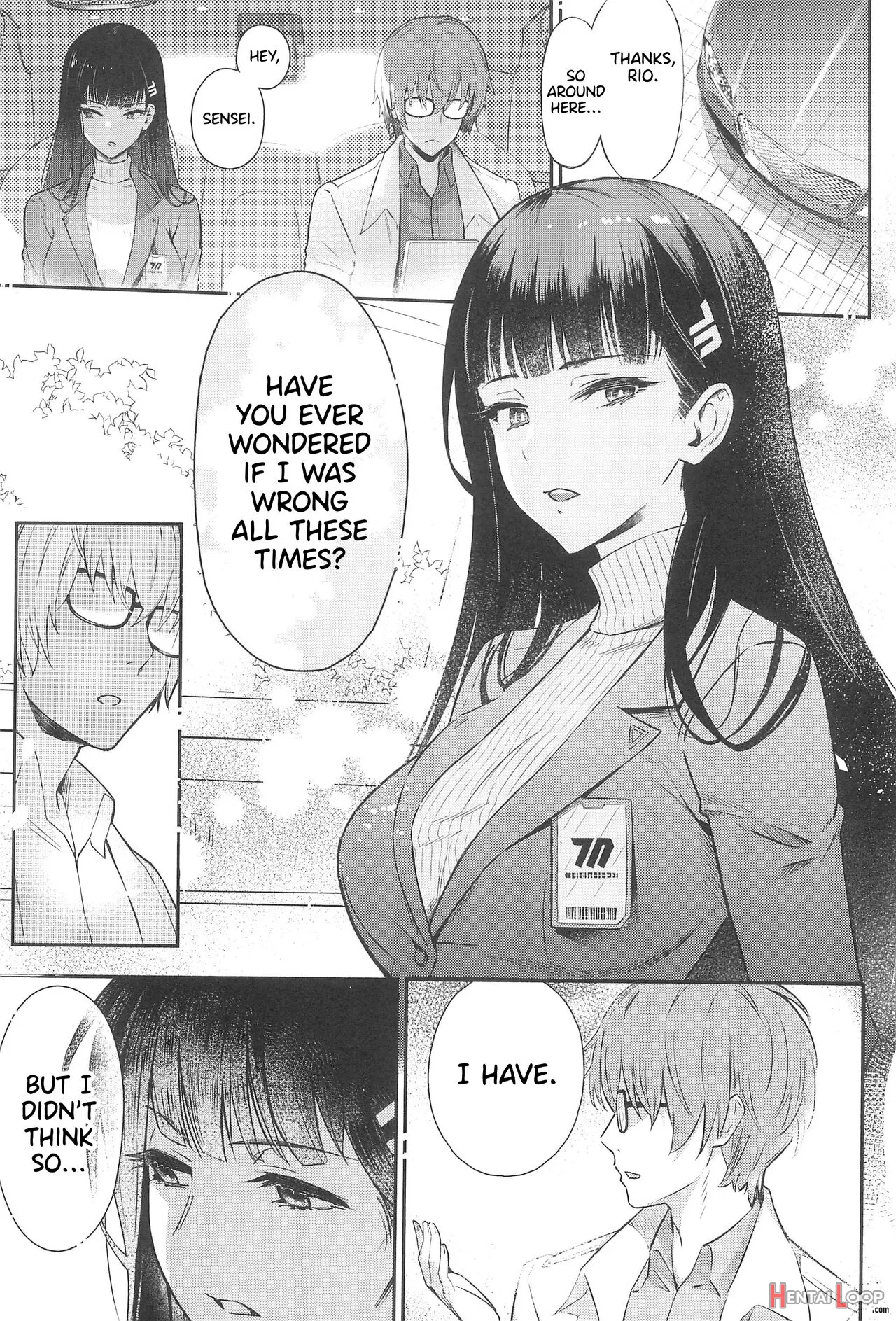 Rio-chan Wa Otosaretai. page 2