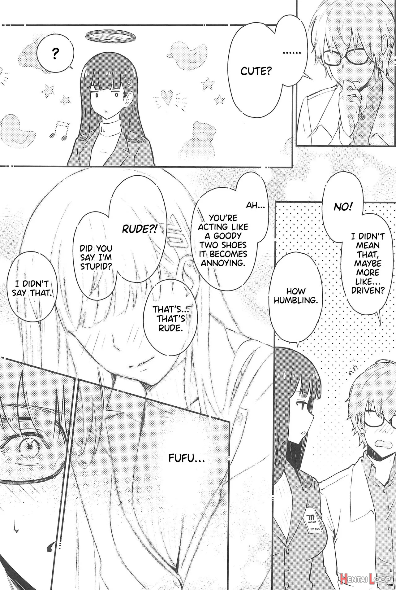 Rio-chan Wa Otosaretai. page 4