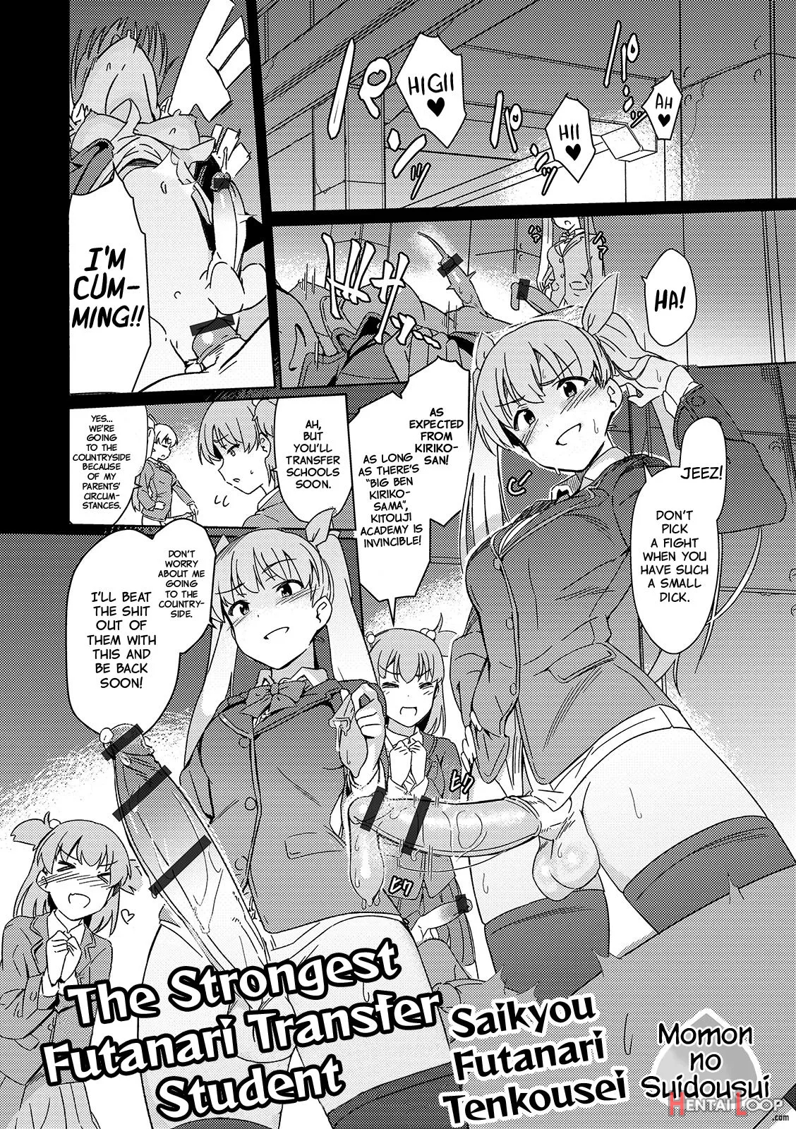 Saikyou Futanari Tenkousei page 1