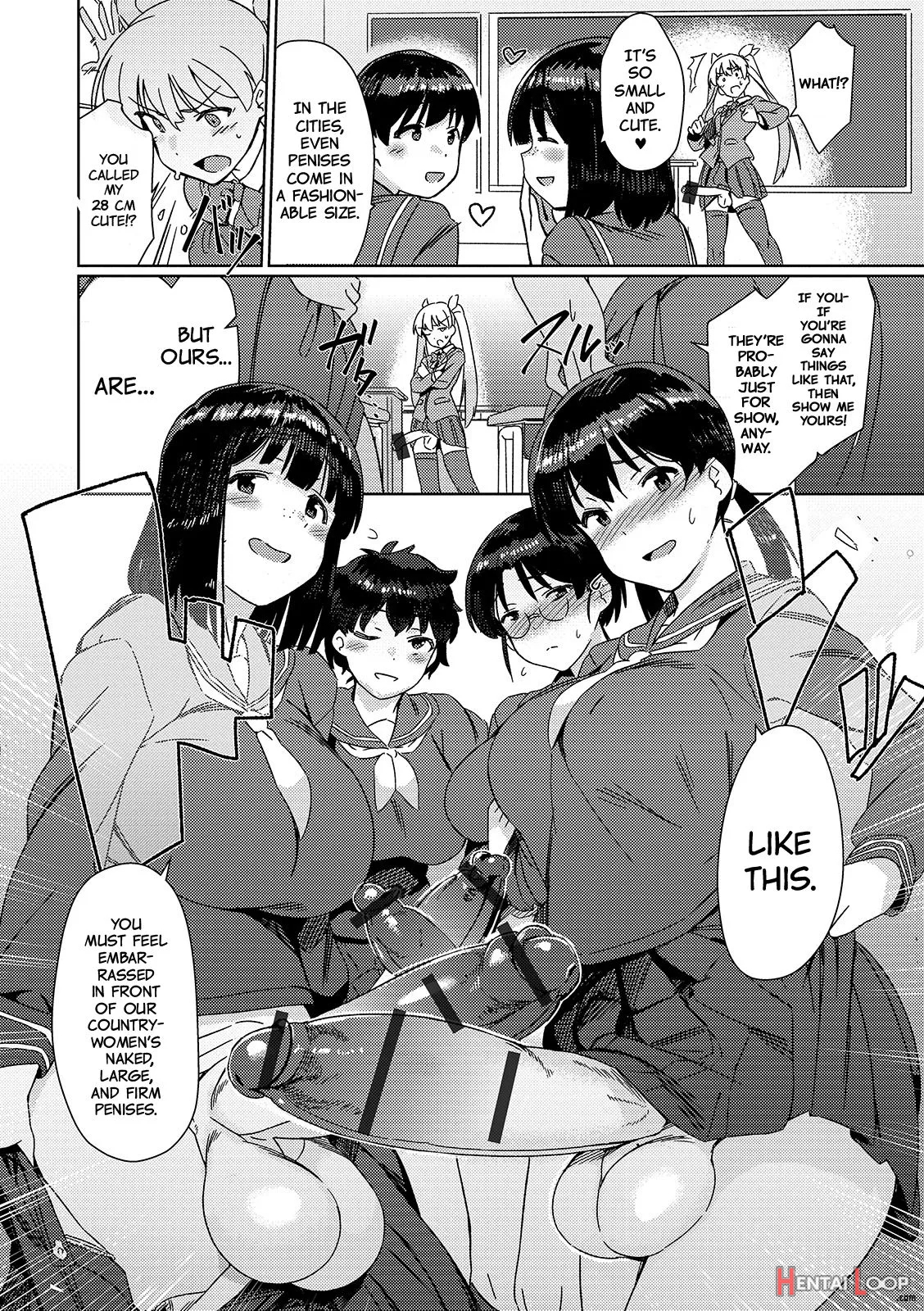 Saikyou Futanari Tenkousei page 4