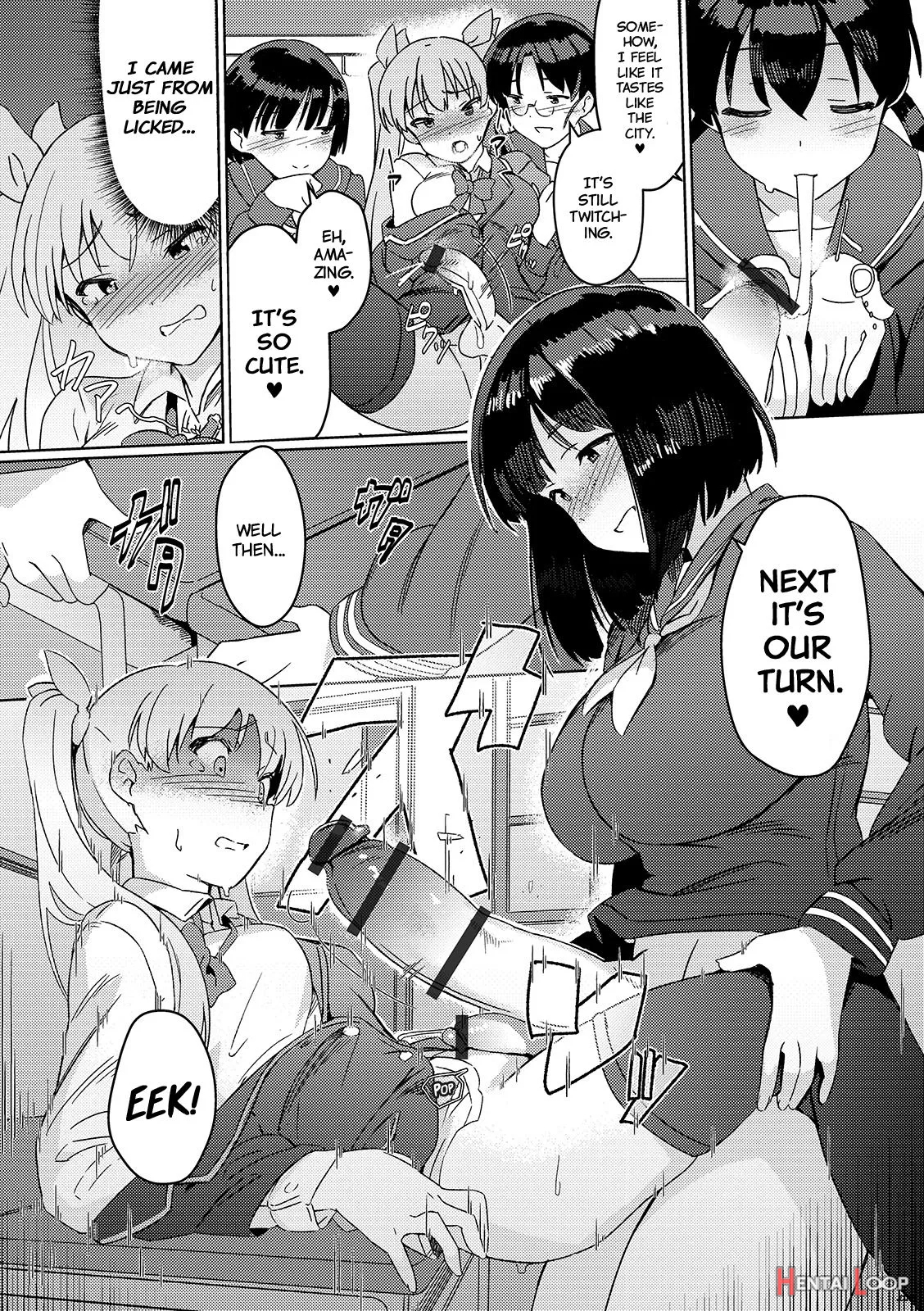 Saikyou Futanari Tenkousei page 9