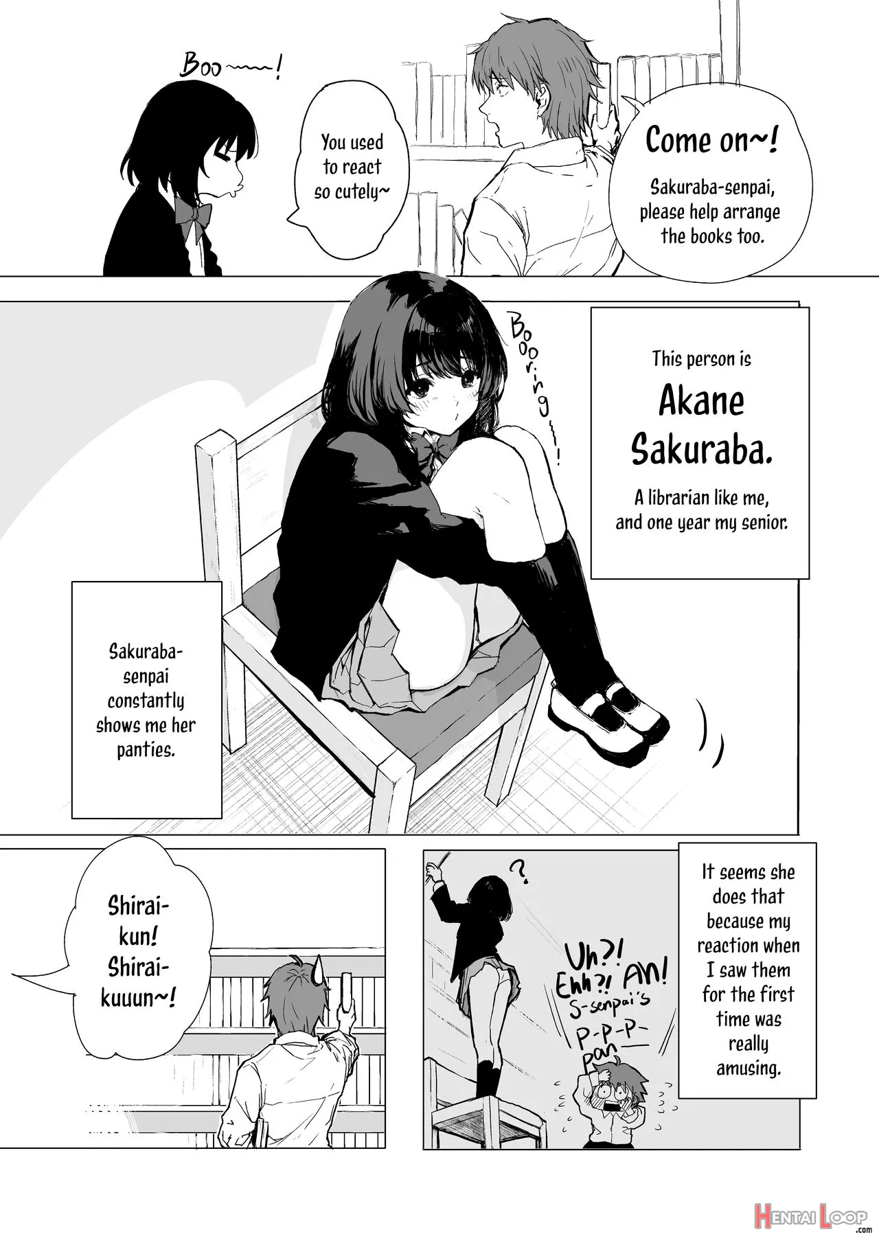 Sakuraba Senpai Wa Misetagari (part 1) page 3