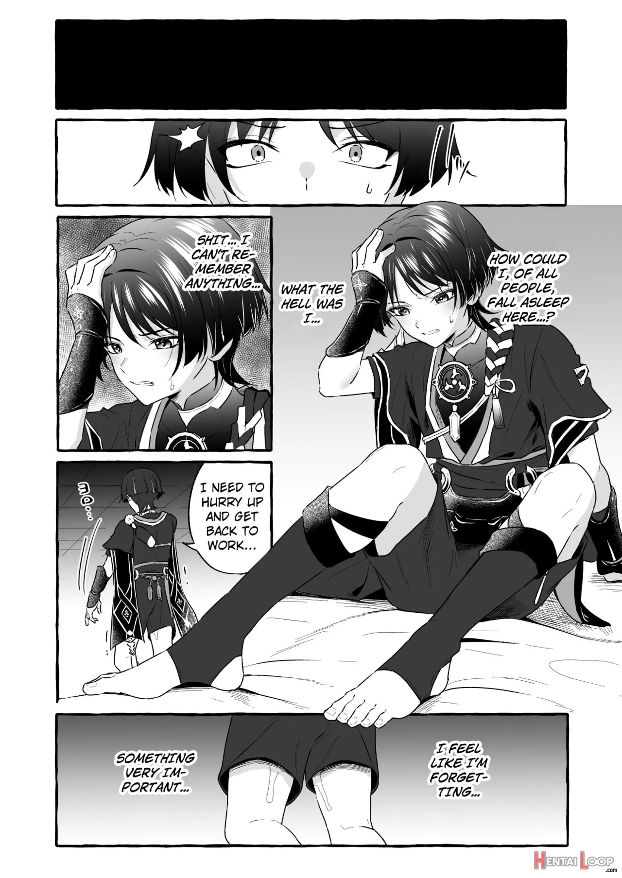 Sanbing-sama Ni Saimin Kakete Icha-ra Busuru Hanashi page 34