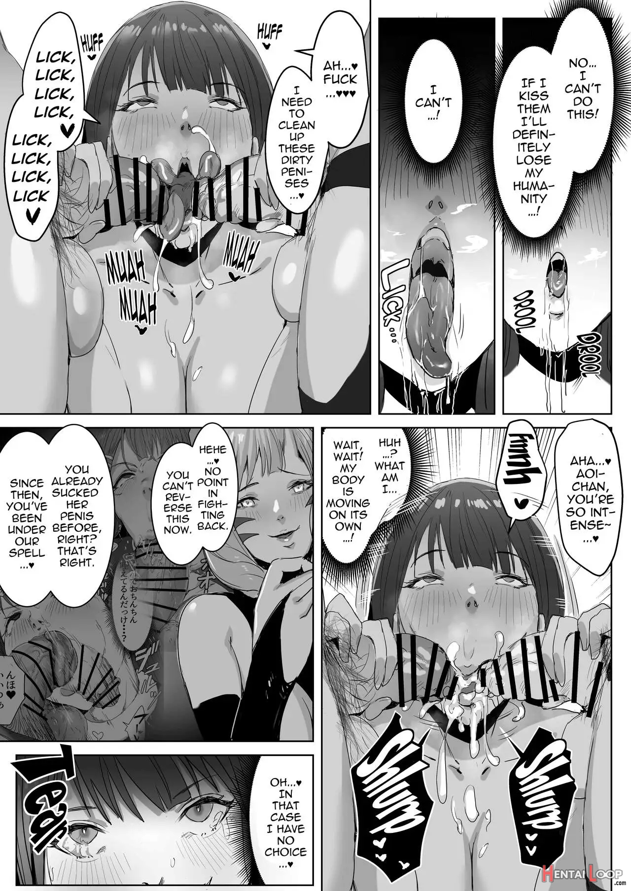 Seigi No Hero Ga Futanari Ni Natte Injuu Ni Ochiru Hanashi page 74