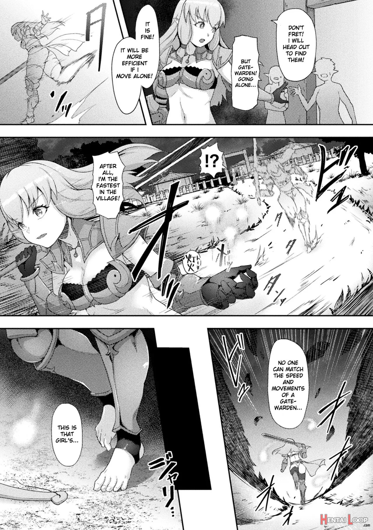 Seishokuju ~tsukuri Kaerareru Elf-tachi~ Zenpen page 4