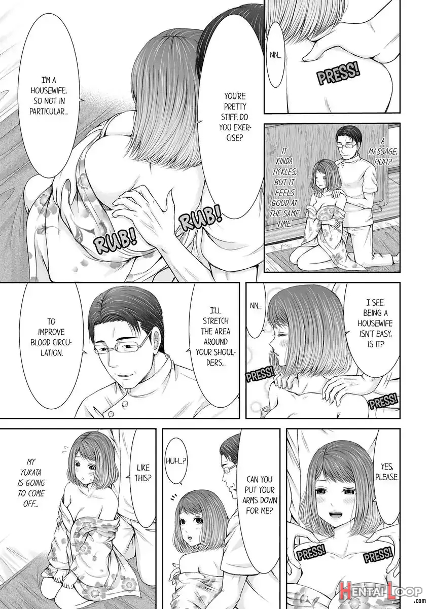 Seitraishi Ni Jirasare Tsuzuketa Tsuma ~ Otto Ni Wa Ienai Nureiki Massage page 10