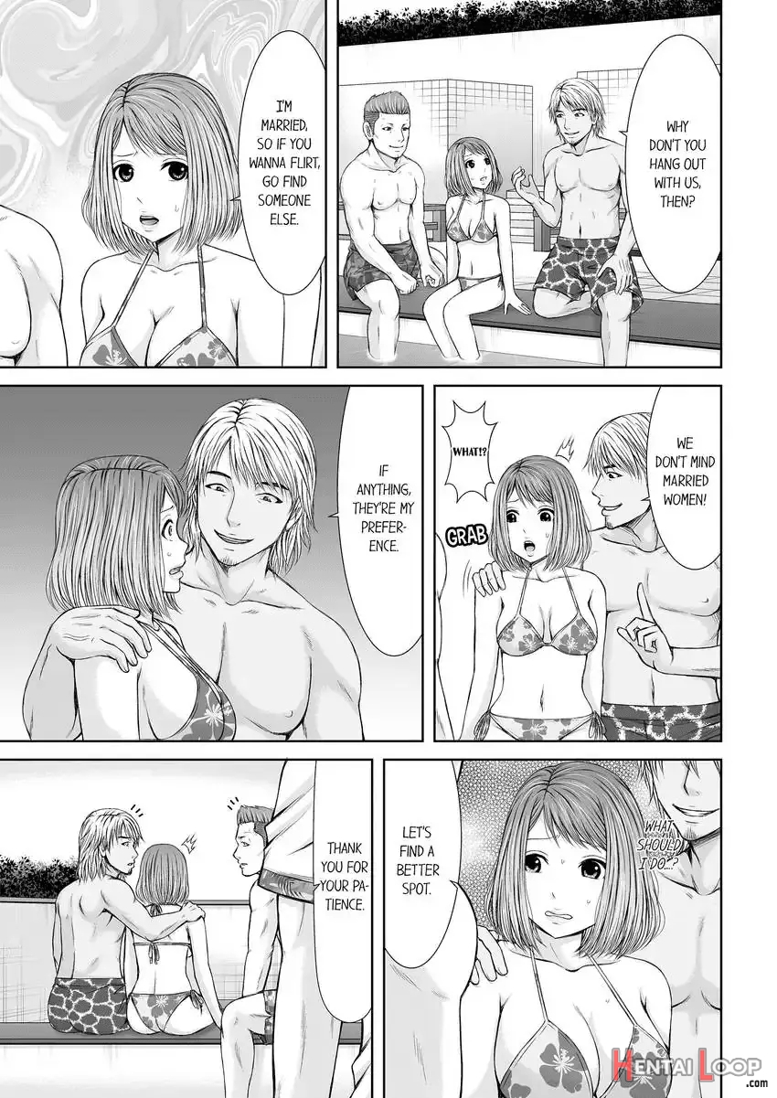 Seitraishi Ni Jirasare Tsuzuketa Tsuma ~ Otto Ni Wa Ienai Nureiki Massage page 58