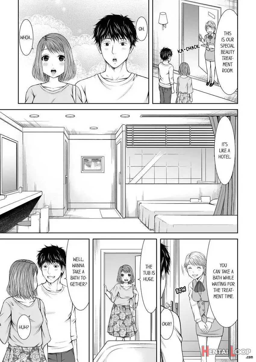 Seitraishi Ni Jirasare Tsuzuketa Tsuma ~ Otto Ni Wa Ienai Nureiki Massage page 77