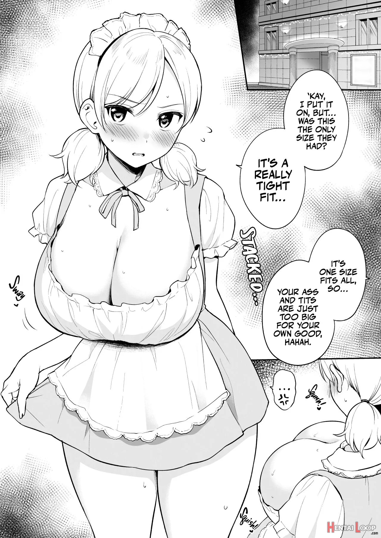 Sena-chan Ni Donki No Maid Fuku O Kisete Cosplay Ecchi page 2