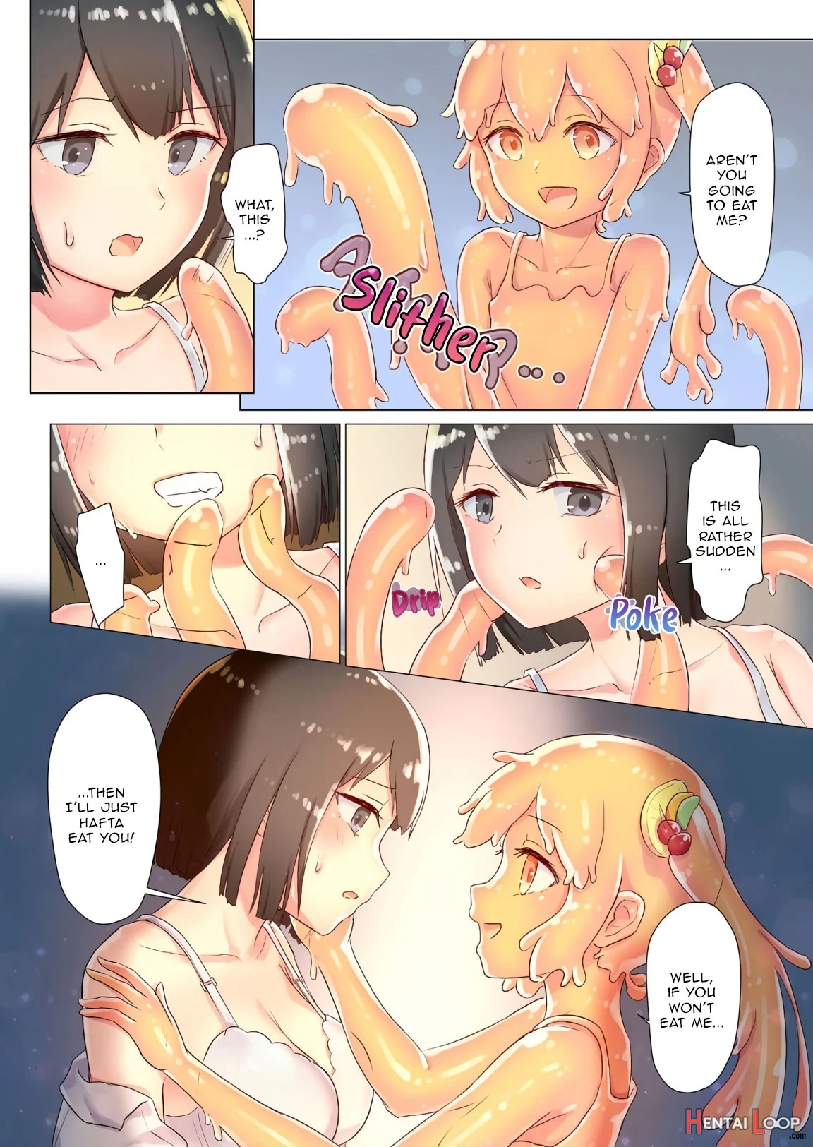 Senpai, Watashi O Tabete Kudasai ~jelly-ka Shoujo To Toromitsu Ecchi~ (part 1) page 15