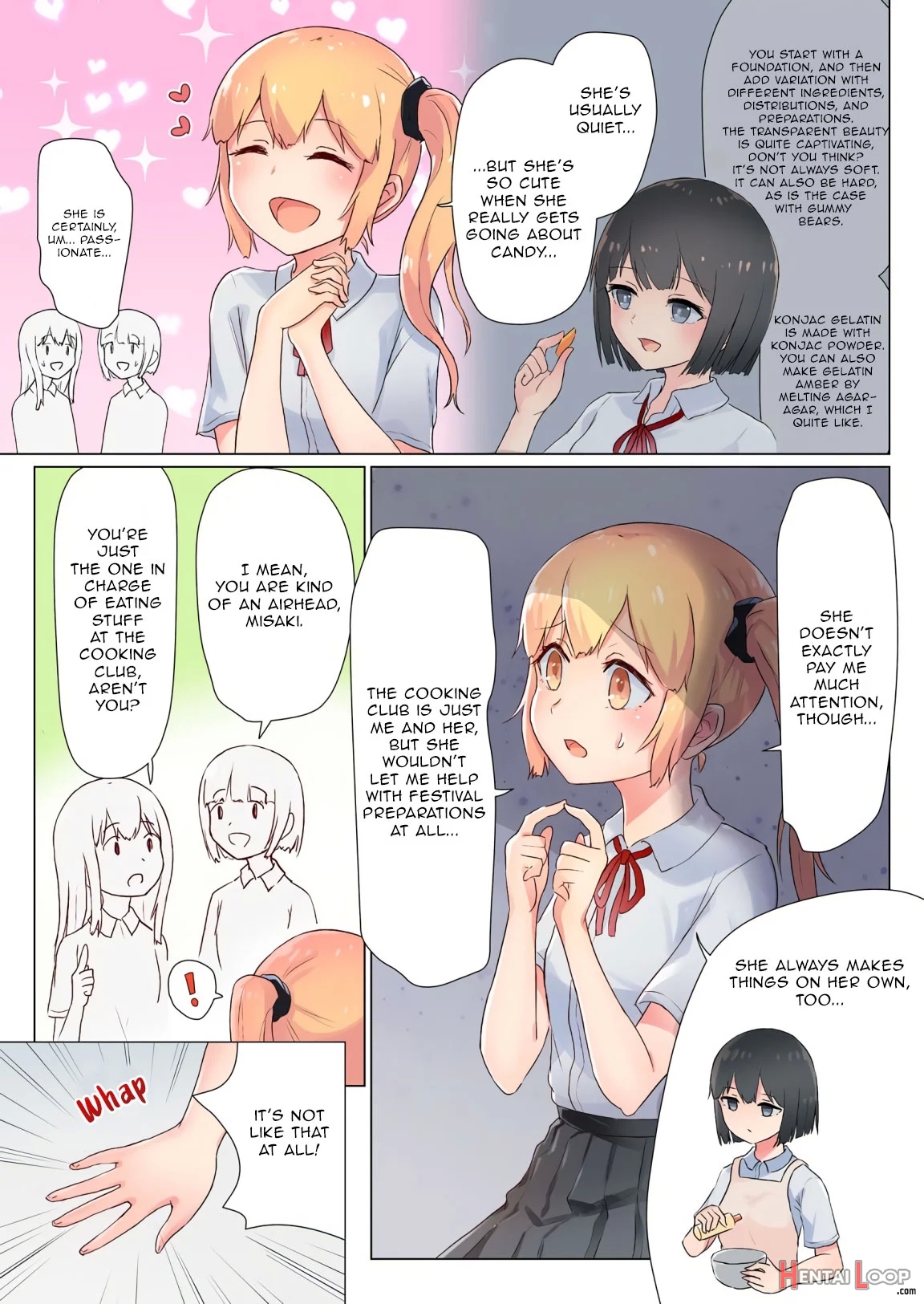 Senpai, Watashi O Tabete Kudasai ~jelly-ka Shoujo To Toromitsu Ecchi~ (part 1) page 4