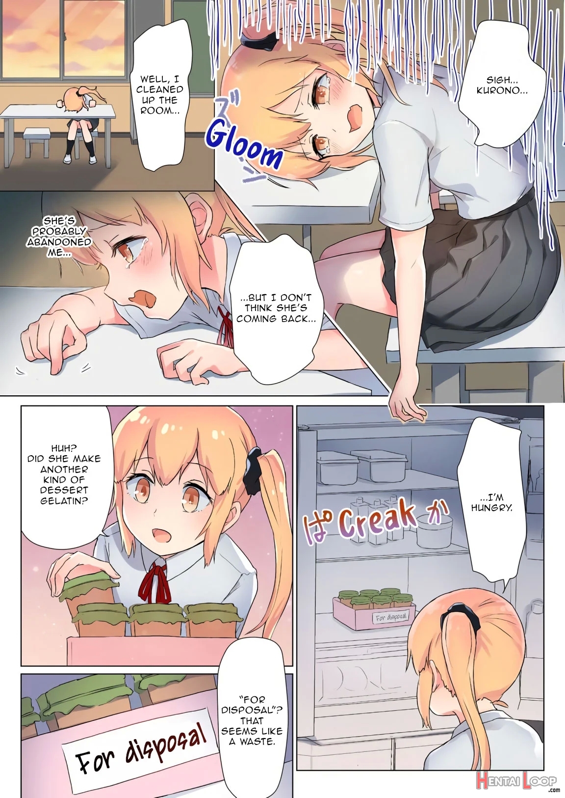 Senpai, Watashi O Tabete Kudasai ~jelly-ka Shoujo To Toromitsu Ecchi~ (part 1) page 7