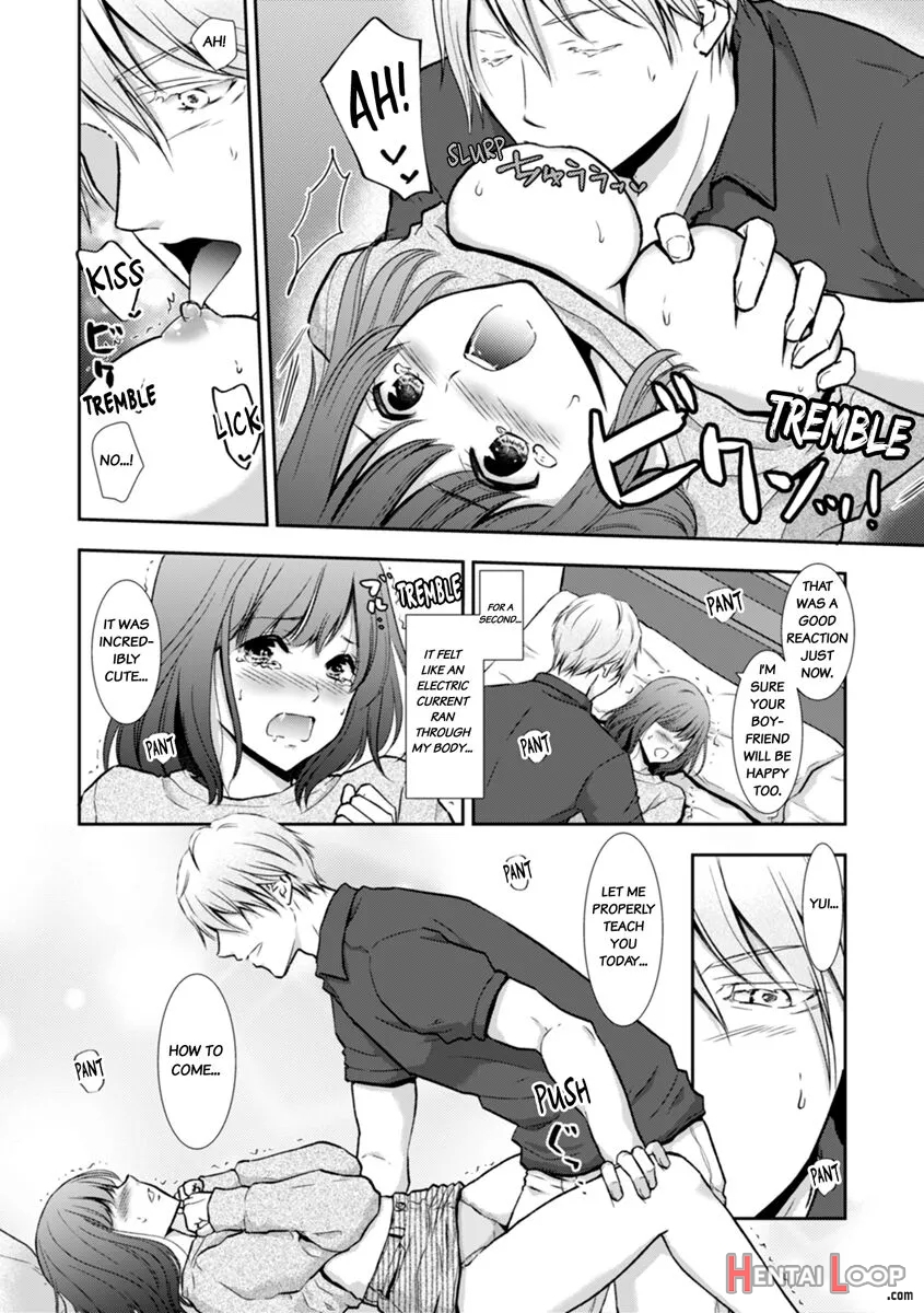 "sex No Benkyou Shiyokka?" Kareshi Ga Iru No Ni Itoko Kara Shojo Wo Ubaware Zecchou Shidou page 17