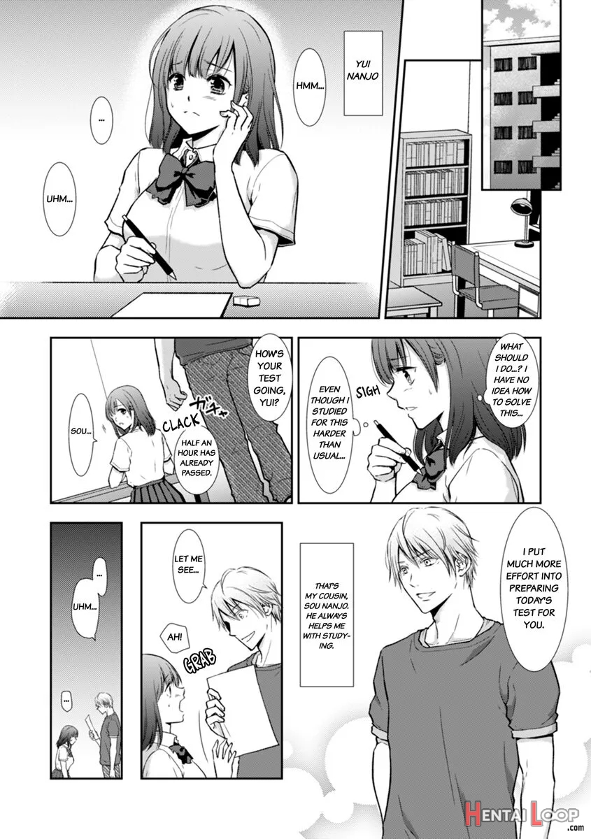 "sex No Benkyou Shiyokka?" Kareshi Ga Iru No Ni Itoko Kara Shojo Wo Ubaware Zecchou Shidou page 2