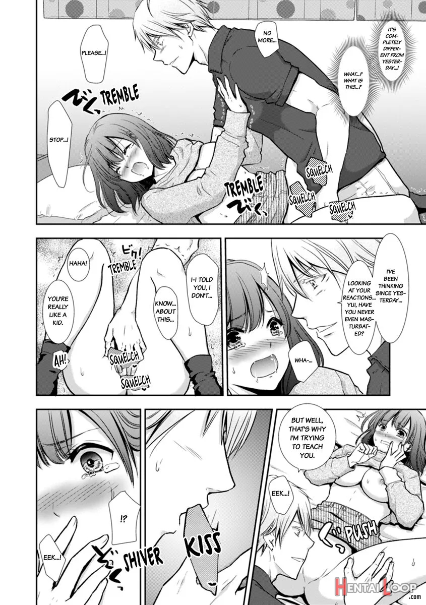 "sex No Benkyou Shiyokka?" Kareshi Ga Iru No Ni Itoko Kara Shojo Wo Ubaware Zecchou Shidou page 21