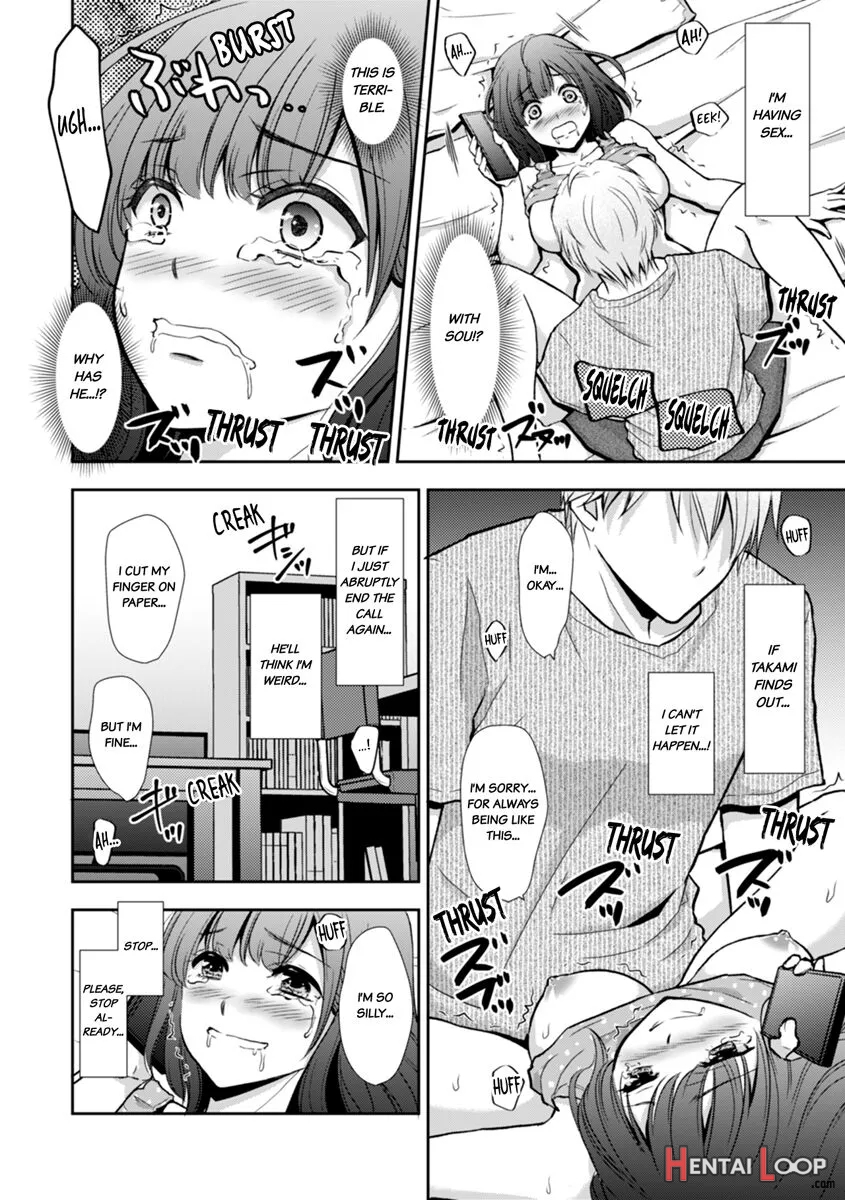 "sex No Benkyou Shiyokka?" Kareshi Ga Iru No Ni Itoko Kara Shojo Wo Ubaware Zecchou Shidou page 44