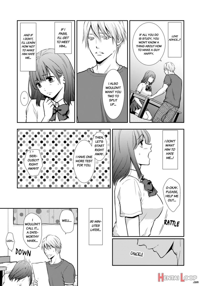 "sex No Benkyou Shiyokka?" Kareshi Ga Iru No Ni Itoko Kara Shojo Wo Ubaware Zecchou Shidou page 6