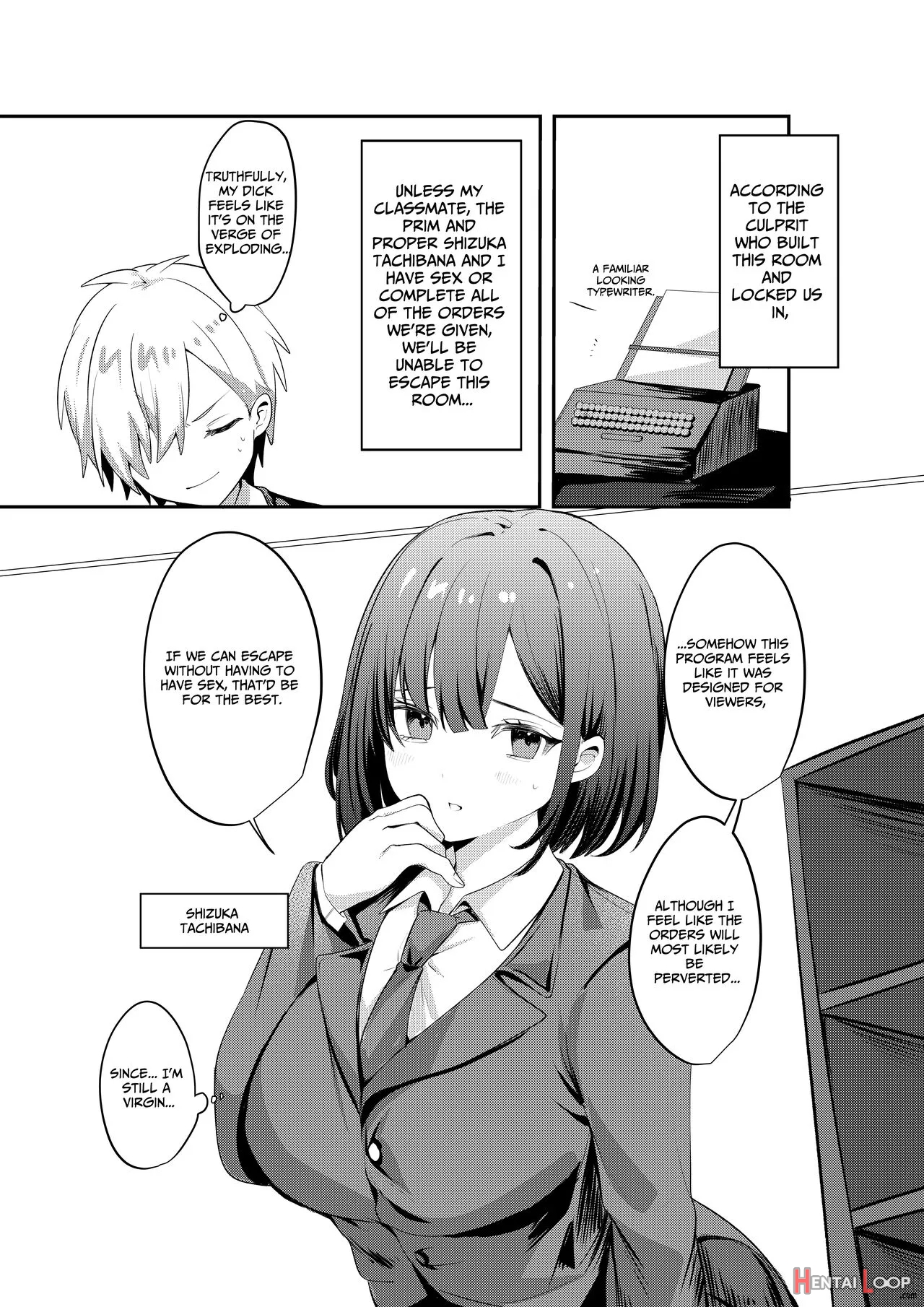 Sex Shinai To Derarenai Heya Ni Seiso Na Anoko To Tojikomerareru page 3