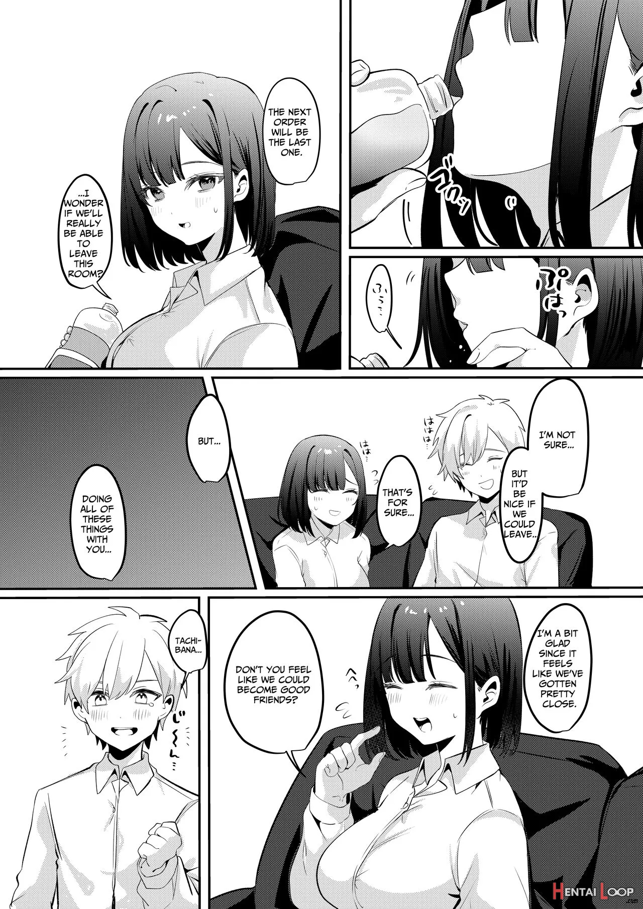 Sex Shinai To Derarenai Heya Ni Seiso Na Anoko To Tojikomerareru page 41