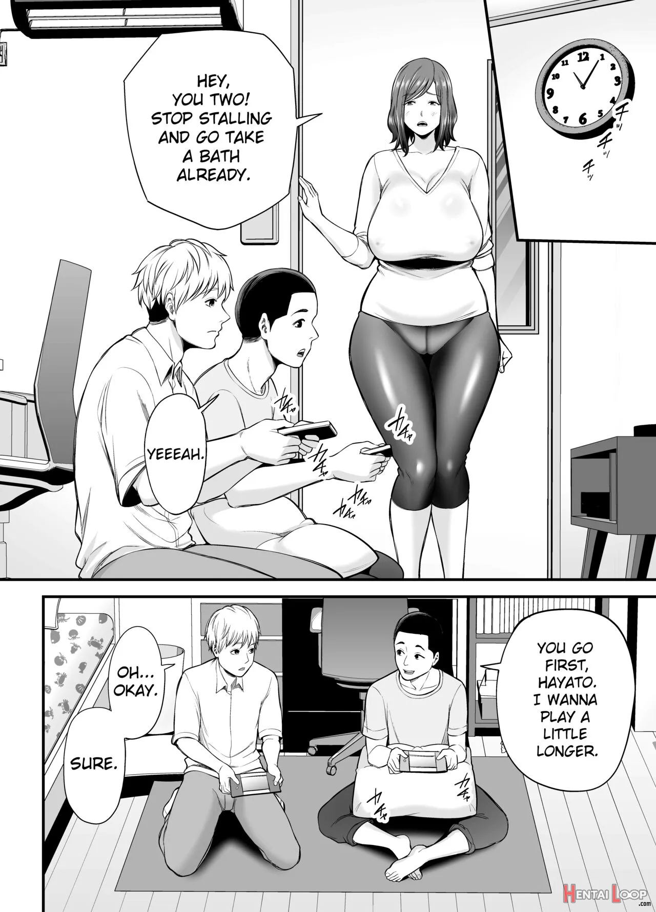 Sexless De Yokkyu Fuman Na Watashi Wa, Musuko No Tomodachi To... page 11