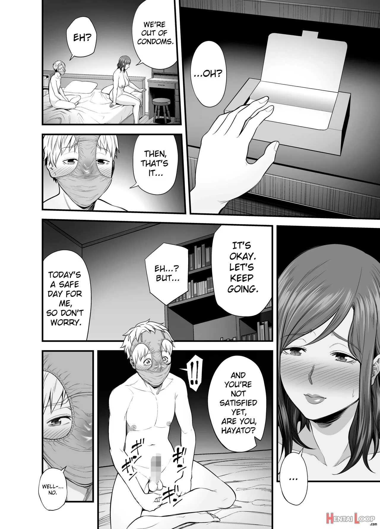 Sexless De Yokkyu Fuman Na Watashi Wa, Musuko No Tomodachi To... page 51