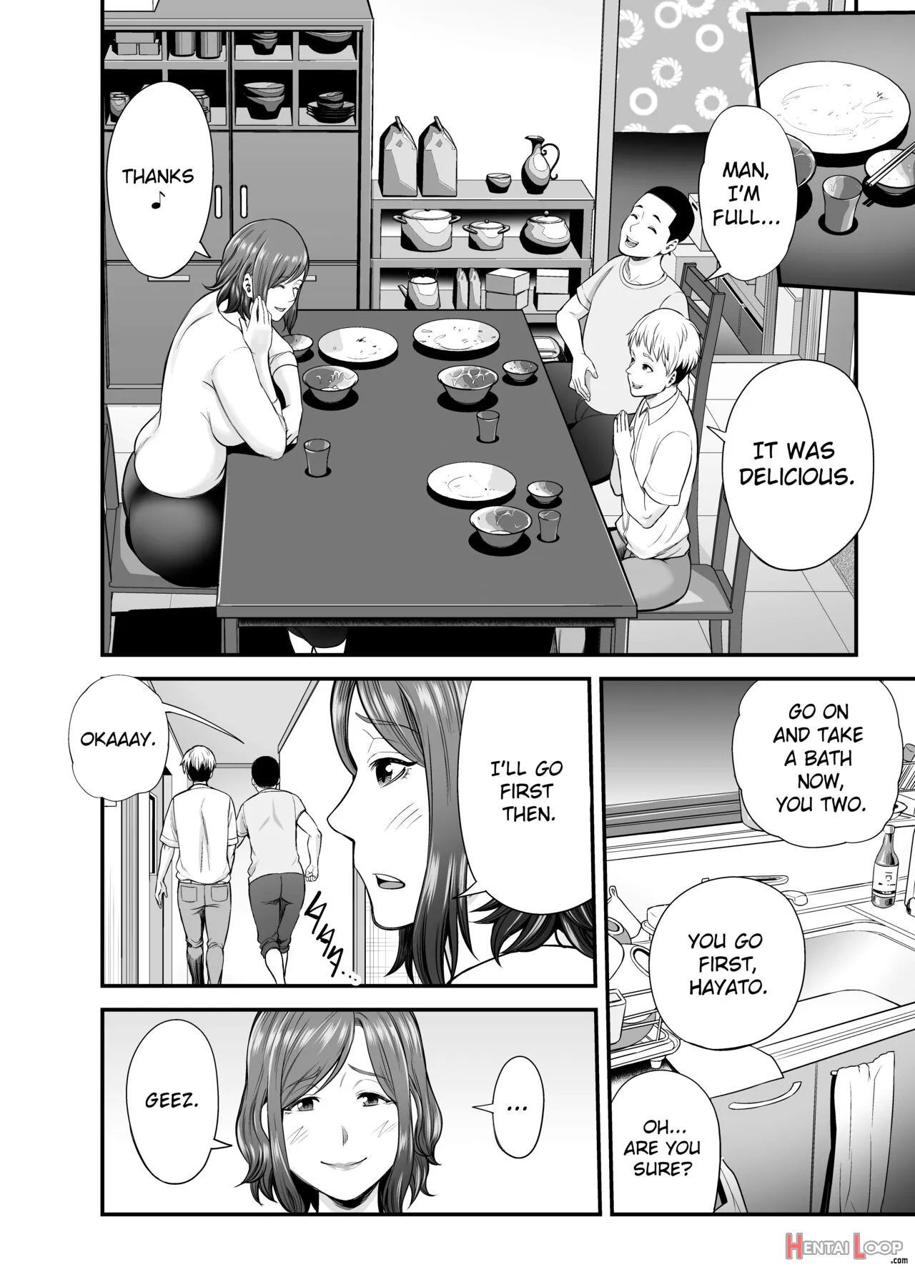 Sexless De Yokkyu Fuman Na Watashi Wa, Musuko No Tomodachi To... page 9