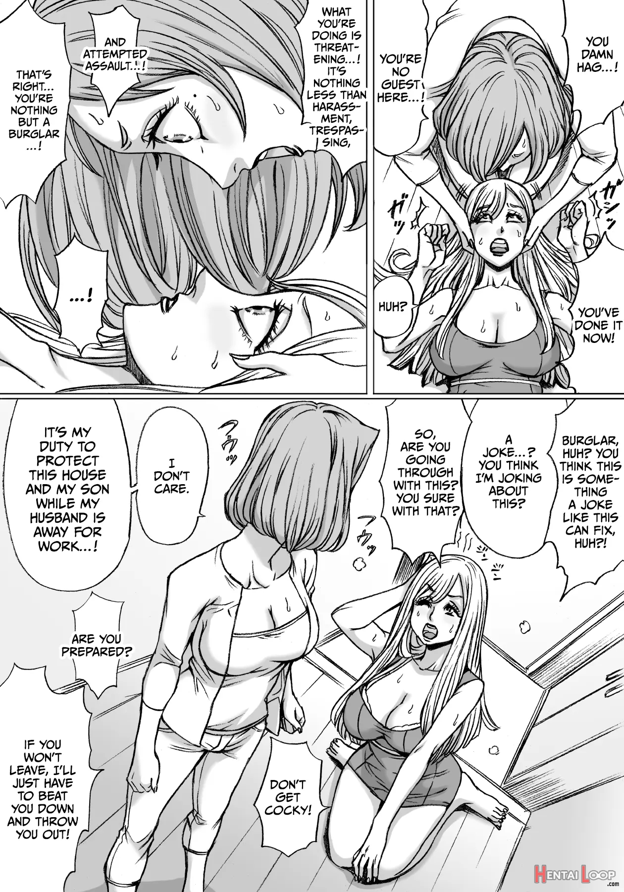 Shingari Mother ~super Catfight~ page 16