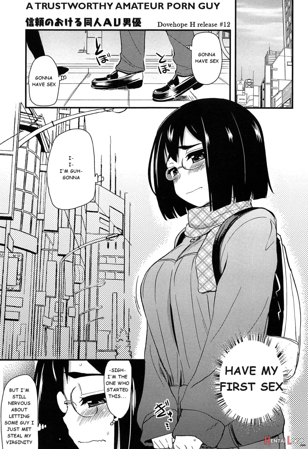 Shinrai No Okeru Doujin Av Danyuu page 1