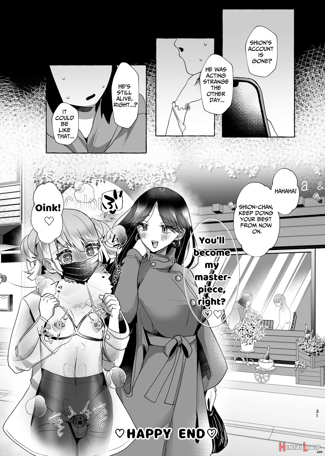 Shion 100% Feminization ~from Pretty Boy To Piggy Bitch~ page 30